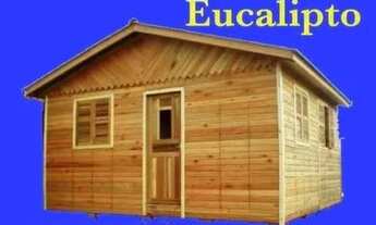 Imagem: Casas pré fabricadas em Eucalipto (sem