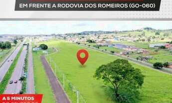 Imagem 2: Área com 21.905 metros quadrados. Residencial Vieira -Trindade - GO Em frente a rodovia do