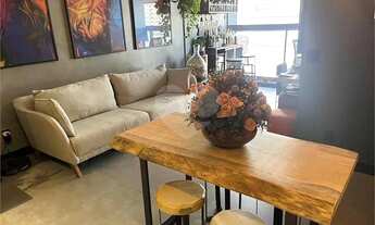 Imagem 2: Studio de 49,5 metros para venda em Moema, 1 suíte 1 vaga de garagem lazer completo