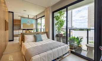 Imagem 6: 812-Flat com 01 suíte, lavabo, 01 vaga de garagem, á venda 49,11m² por R$ 491.000,00 no Se