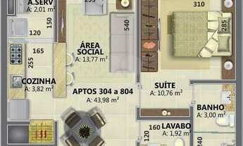 Imagem 5: DUCATIWD apresenta sensacional APARTAMENTO de 3 dormitórios no bairro MENINO DEUS PORTO AL