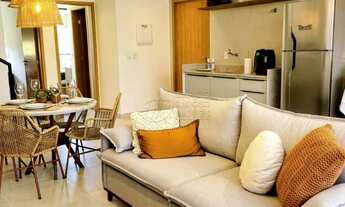 Imagem 7: Apartamento Mobiliado - 2 Quartos - 95m² - Rooftop - Piscina - Villa Manah - Praia do Toqu