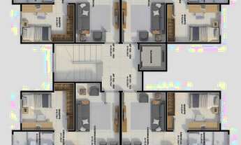 Imagem 2: Apartamento para venda tem 54 metros quadrados com 2 quartos em Nova Palhoça - Palhoça - S