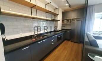 Imagem 2: Apartamento Garden para venda ou Locação,1 dormitório, 76.68m², 2 vagas Mobiliado ? Chácar