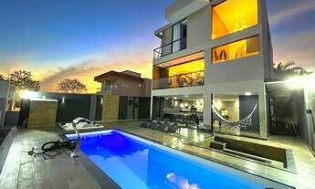 Imagem 5: Casa Altíssimo Padrão - Condomínio Rosa dos Ventos - 4 Quartos (3 Suítes) - 4 Vagas