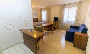 Imagem: Flat Times Square Diamond com 33m² contendo