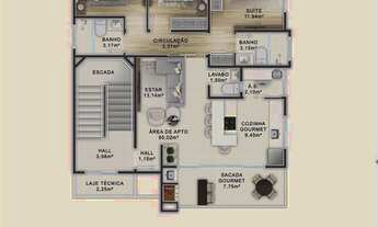 Imagem 3: Apartamento a venda com 85m2 privativo a 400 metros do mar em Picarras