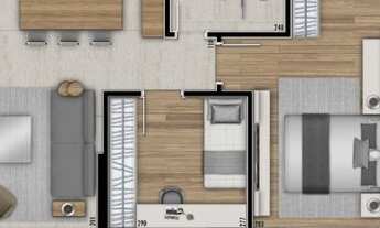 Imagem 7: Brooklyn - Apartamento 73m²área privativa 2 quartos, sacada e 1 vaga no Batel