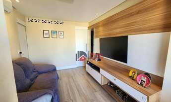 Imagem 2: Apartamento com 1 dormitório à venda, 53 m² por R$ 550.000 - Vila Guarani (Zona Sul) - São