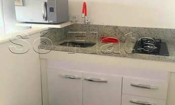 Imagem 3: Ramada New Citi, flat no Itaim Bibi para locação 1x dormitório sem fiador. Com entrada ime