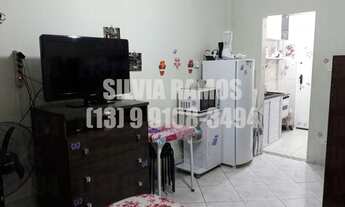 Imagem 6: Temporada-sala living aconchegante-Nova Ponta da Praia com Aquário de Santos