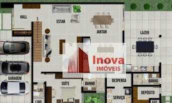 Imagem 7: Alto Padrão - Casa com 4 suítes/espaço gourmet/piscina, à venda, 440 m² por R$ 2.420.000