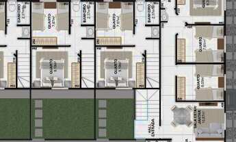 Imagem 3: Casa para venda com 70 metros quadrados com 3 quartos em Alterosas - Serra - ES