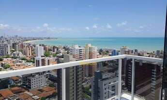 Imagem 2: Apartamento com varanda/sacada e área de lazer na cobertura em Manaíra - AP0930