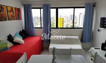 Imagem 6: Quarto e sala compacto, mobiliado, em excelente localização na Ponta Verde