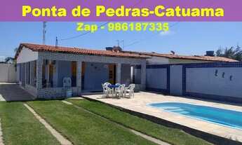 Imagem: Casa de Praia Ponta de Pedras / Catuama