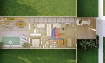 Imagem 2: Casa com 3 dormitórios à venda, 135 m² por R$ 575.000 - Jardim dos Lagos 2 - Nova Odessa/S