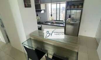 Imagem 4: Apartamento alto padrão, andar alto 02 quartos, mobiliado, acima do 30 andar, mar