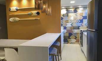 Imagem 4: Apartamento para venda possui 89 metros quadrados com 3 quartos em Muro Alto - Ipojuca - P