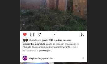 Imagem 2: Vende-se casa em construção