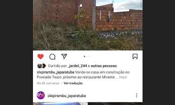 Imagem 4: Vende-se casa em construção