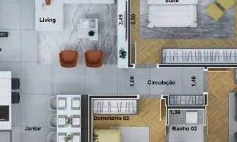 Imagem 2: Residencial Elegance ao lado do Taubaté shopping