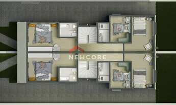 Imagem 4: Sobrado em Rua Doroteu Pereira de Matos - Nova Palhoça - Palhoça/SC