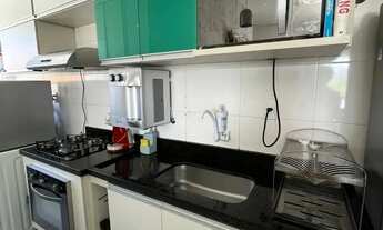 Imagem 9: Alugo Lindo Apartamento com 1 quarto, Mobiliado, Planejados,Ar, Área Gourmet, Piscina em B