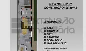 Imagem 7: Casa com 2 Dormitórios e 65m² - Bairro Golfinho