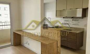 Imagem 5: Apartamento mobiliado à venda com 47m² sendo 2 quartos, sacada, vaga no Jd do Lago - São P