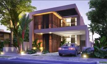 Imagem 4: Belissimo projeto casa em construção condominio frente pra lagoa