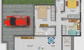 Imagem 2: Casa Palhoça Casa com 3 dormitórios