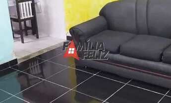 Imagem 5: Casa geminada, lado praia, com 240 m²de área total, em Praia Grande, Jardim Imperador