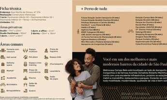 Imagem 2: Apartamento para venda tem 25 metros quadrados com 1 quarto em Jardim Aeroporto - São Paul