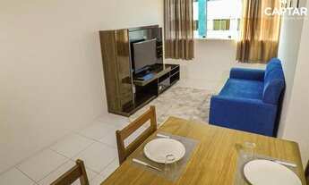 Imagem 2: Alugo apartamento mobiliado com 2 quartos, senod 1 súíte, sala de estar, jantar, cozinha