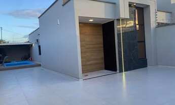 Imagem: Casa com piscina 3/4 sendo 2 suítes