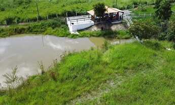 Imagem 2: Chácara a venda com 10.000 m2, com lago exclusivo com peixe quiosque e córrego- Professor