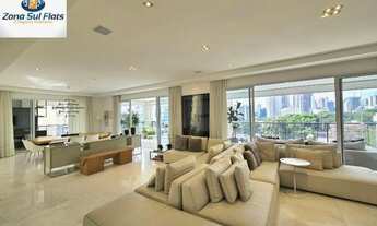 Imagem 2: Apartamento à Venda Em Moema Com 4 Suítes e 4 Vagas - Varanda Gourmet - Alto Padrão