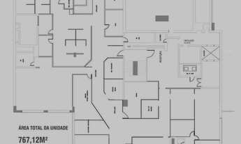 Imagem 6: Centro Empresarial: 695m² com Vista Panorâmica e 5Vagas no Centro do Rio!