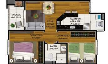Imagem 4: CAXIAS DO SUL - Apartamento Padrão - ESPLANADA