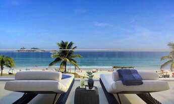 Imagem 2: Cobertura linear terraço coberto e descoberto vista para Praia do Pepê com 354 m², 3 stes