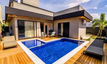 Imagem 3: Casa de condomínio para venda com 370 metros quadrados com 4 quartos em Ecoville - Dourado