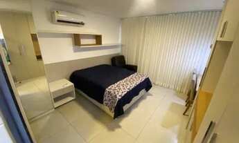 Imagem: FLAT BEACH CLASS ILHA DO LEITE l MOBILIADO