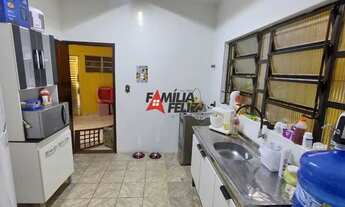 Imagem 2: Casa isolada, com 03 dormitórios, para venda ou permuta em Praia Grande, Caiçara, lado pra