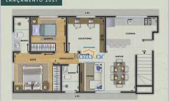 Imagem 2: Cobertura 3 quartos, suite, 2 vagas, elevador à venda, 156 m² por R$ 1.244.357 - Dona Clar