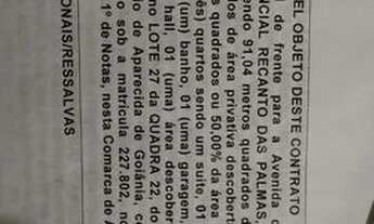 Imagem: Ágio de casa próximo ao aparecida shopping