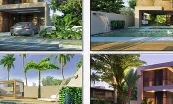 Imagem 3: Belissimo projeto casa em construção condominio frente pra lagoa