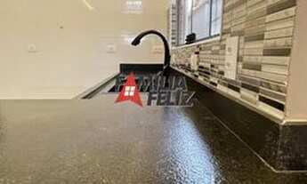 Imagem 5: Casa geminada, com 03 dormitórios, para venda em Praia Grande, Caiçara, lado praia