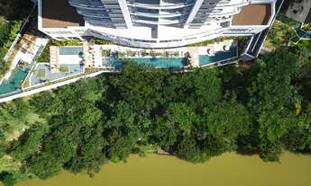 Imagem 2: Apto com vista espetacular em Alphaville - Hall privativo - sauna - 4 suites