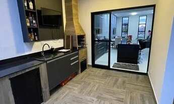 Imagem 4: Casa com 3 dormitórios à venda, 157 m² por R$ 890.000,00 - Condomínio Morada do Visconde